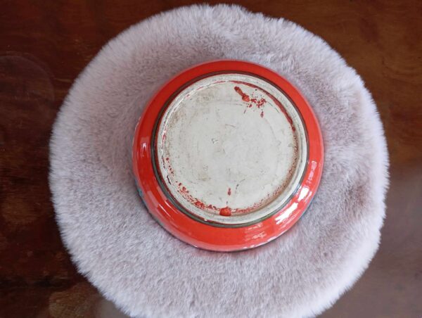 Vintage aardewerk schaal - Afbeelding 3