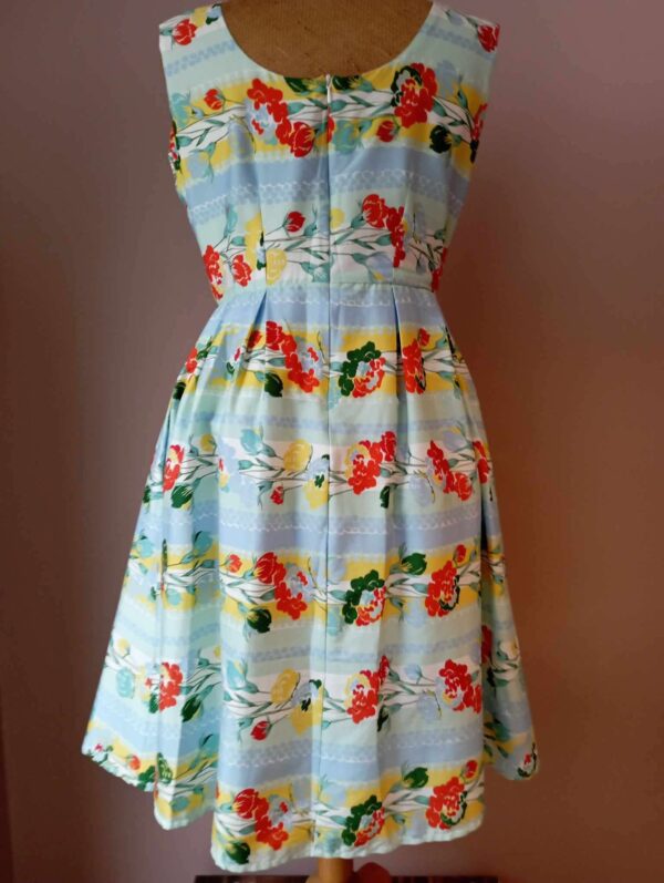 Vintage bloemenjurk - Afbeelding 3